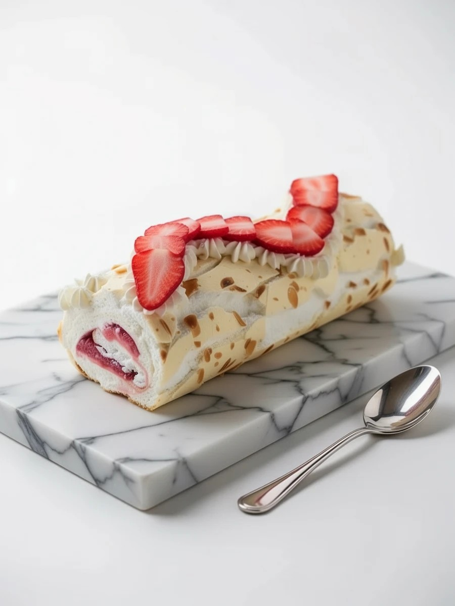 Меренговый рулет